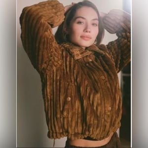 Urban Outfitters BDG Isla Funnel-Neck Corduroy Jacket. Size: XS. New With Tags